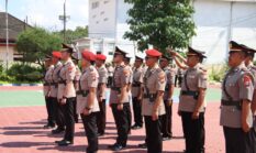 Kapolresta Sumenep Pimpin Sertijab Sejumlah Pejabat Utama dan Kapolsek Jajaran